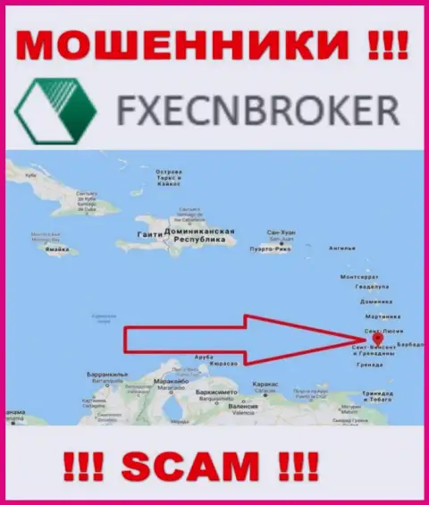 ФИксЕСНБрокер - это МОШЕННИКИ, которые официально зарегистрированы на территории - Saint Vincent and the Grenadines