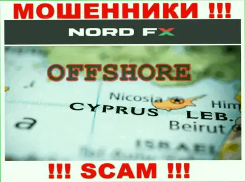 Организация Норд ФХ похищает средства людей, зарегистрировавшись в оффшоре - Кипр
