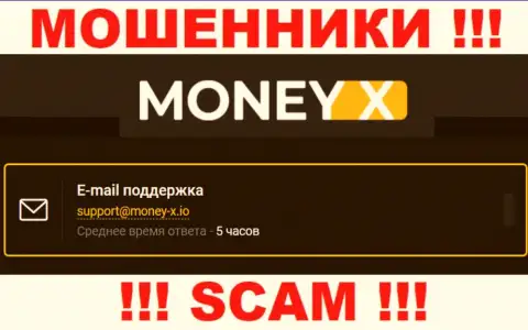 Не стоит общаться с мошенниками Money X через их е-мейл, засвеченный на их web-ресурсе - лишат денег