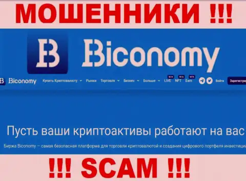 Biconomy Com обворовывают наивных людей, орудуя в направлении Crypto trading