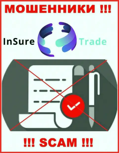 Верить Insure Trade весьма опасно !!! У себя на сайте не представили лицензию на осуществление деятельности