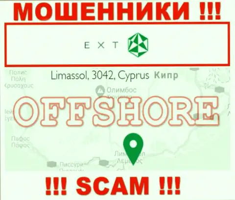 Оффшорные internet обманщики Eхт Ком Су прячутся здесь - Кипр