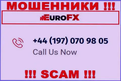 ЛОХОТРОНЩИКИ из Euro FX Trade в поисках новых жертв, звонят с разных телефонных номеров