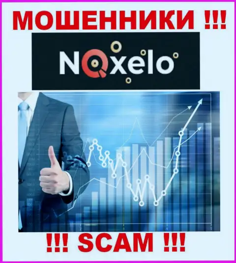 Направление деятельности мошеннической компании Ноксело - это Брокер