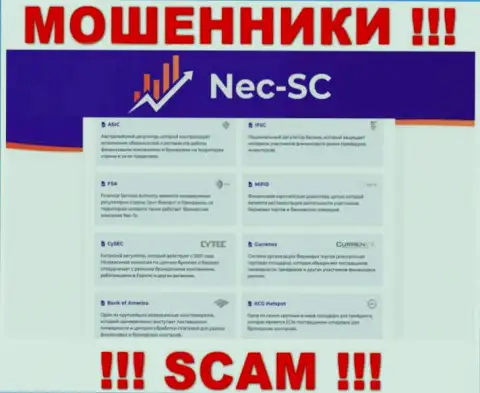 Регулятор - IFSC, точно также как и его подлежащая контролю компания NEC SC - это МОШЕННИКИ