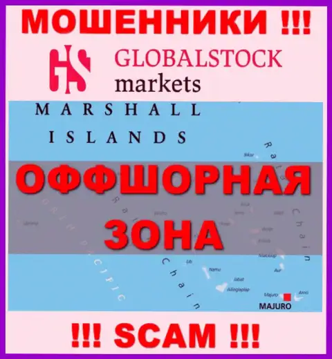 Global Stock Markets пустили свои корни на территории - Marshall Islands, избегайте работы с ними