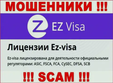 Незаконно действующая организация ЕЗВиза контролируется мошенниками - SCB