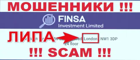 FinsaInvestmentLimited - это ЖУЛИКИ, надувающие людей, оффшорная юрисдикция у конторы фиктивная