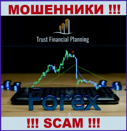 Forex - в указанной сфере прокручивают свои делишки циничные internet-мошенники Trust-Financial-Planning