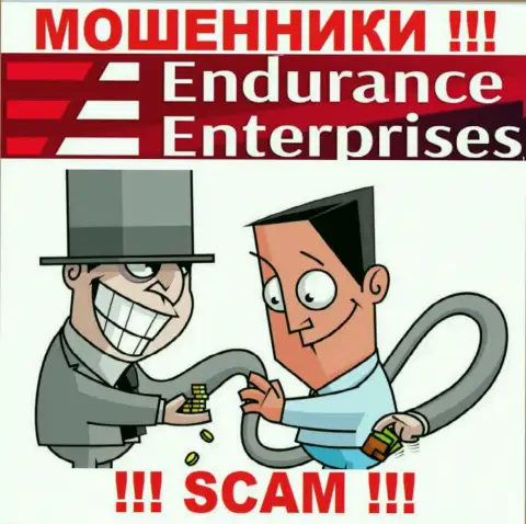 Доход с дилером Endurance Enterprises Вы не увидите - не надо вводить дополнительные денежные средства