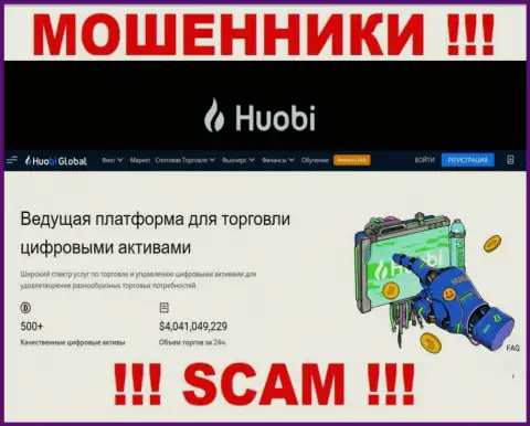Huobi Com - это МОШЕННИКИ, род деятельности которых - Crypto trading