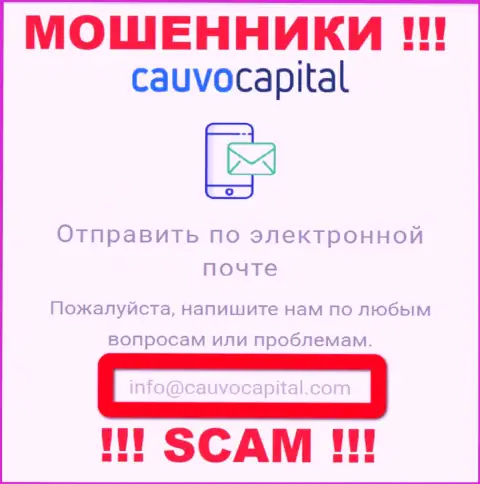 E-mail шулеров Кауво Капитал